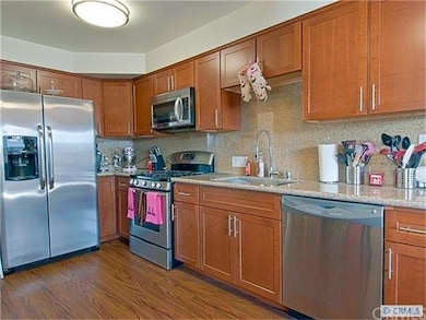Remodeled kitchen of Unit A