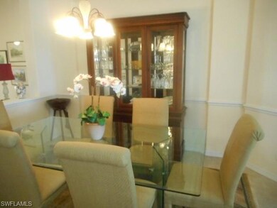 View of dining space