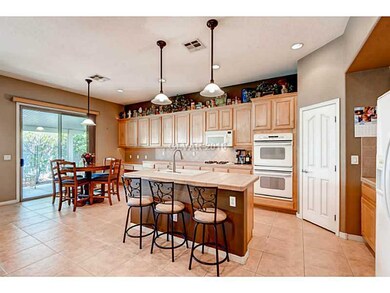 Kitchen. Open kitchen area with tons of cabinets a