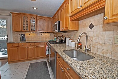 Completely updated kitchen with granite counters a