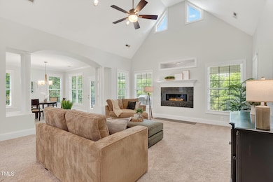 2 story living room!