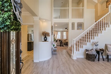 Expansive grand entry when you walk into the home