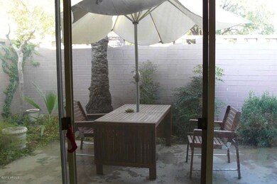 Pretty and very private front courtyard