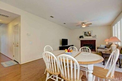 Looking into the family room from the vantage poin