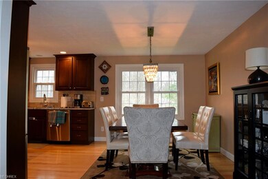 Formal Dining Room from the Living Room with Hicko