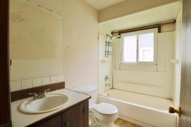 First floor full bathroom