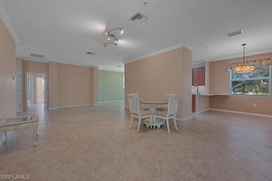 Unfurnished dining area with light tile patterned 