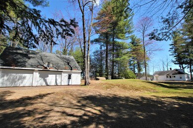 Outside Garage and Cottage View