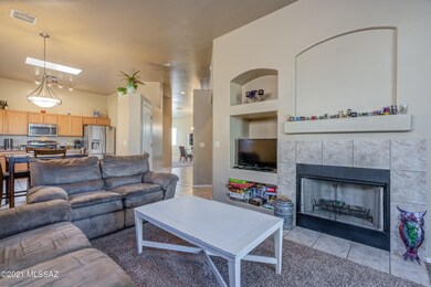 Fireplace in Family Room