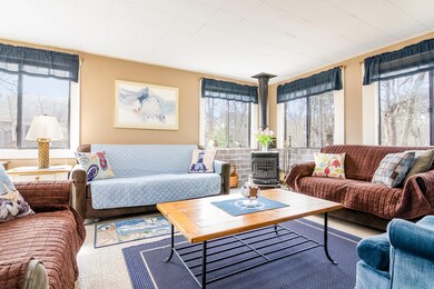 Living Room w/ Woodstove