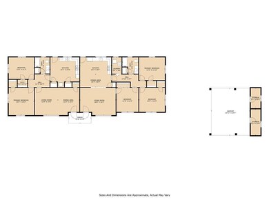 Flexible Floor Plan for two units