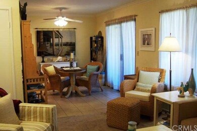 Dining area from the Living Room with Sliding Door