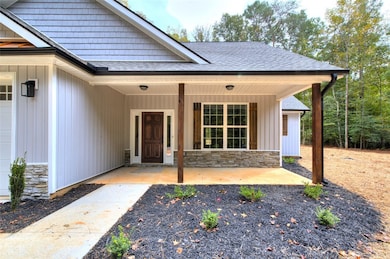 Welcoming front porch