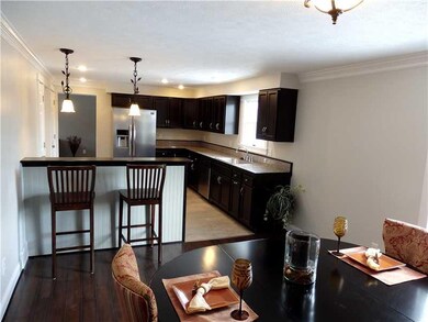 Kitchen. Open to the diningroom, the kitchen is il