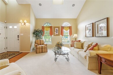 Spacious living room
