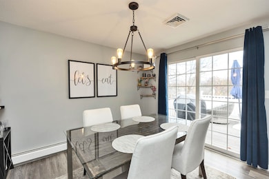 Dining room slider to back composite deck