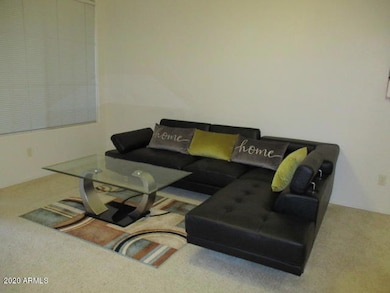 Comfy sitting area