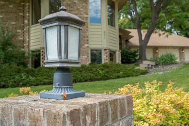 Front Lamp at Curb