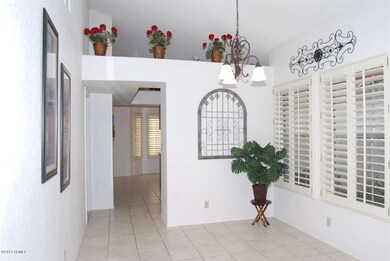 Dining Area with Plantation Shutters