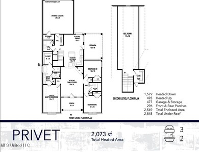 Privet floor plan