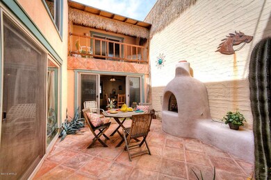 AtriumPatio with Fireplace