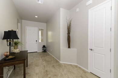 Foyer is the perfect size