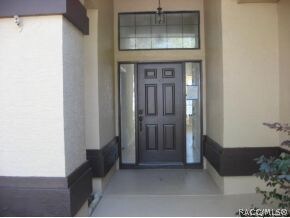 Closeup front entrance