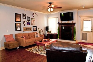 The warm tone engineered hardwood floors bring out the best in this space. Imagine you and your friends spending some time here.