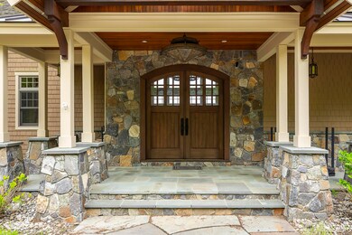 Main Entrance with Impressive Stonework