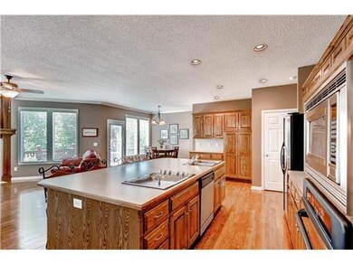 Open Kitchen which opens into hearth and great roo