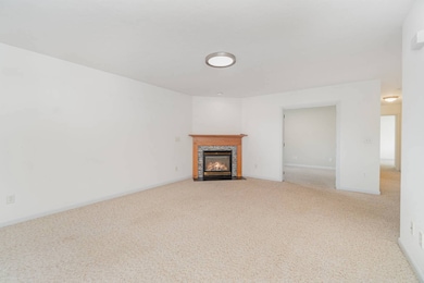 Living Room with Gas Fireplace
