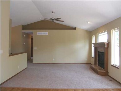 The living room as viewed from the dining.