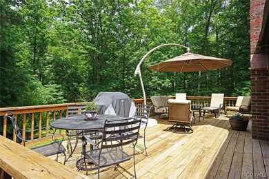 Beautiful elevated deck for entertaining and enjoy