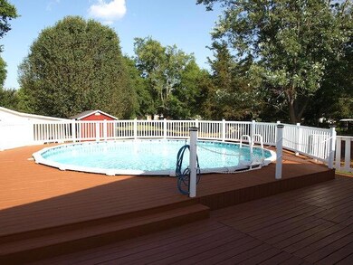 The Pool! Just out the main bedroom door