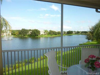 Looking down the lake from the lanai