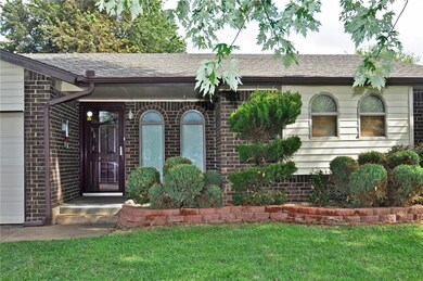 Meticulous landscaping & the covered porch is big 