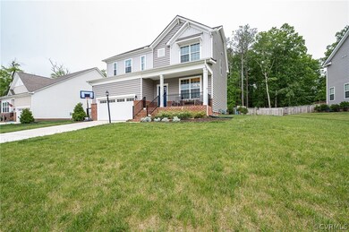Exterior view, front of home