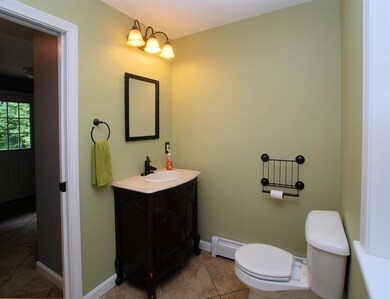Full bath on first floor