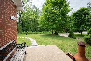 View from the Front Door and Covered Entry.