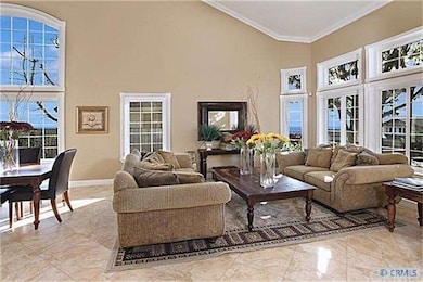 Formal living room with ocean views!