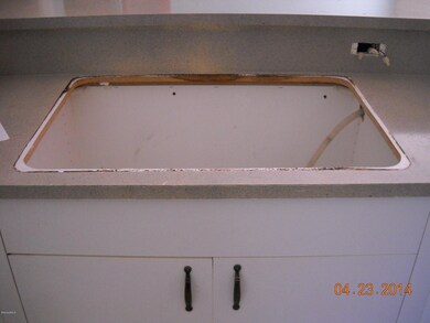 Sink is missing