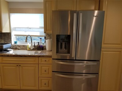 Kitchen with intracoastal view from window