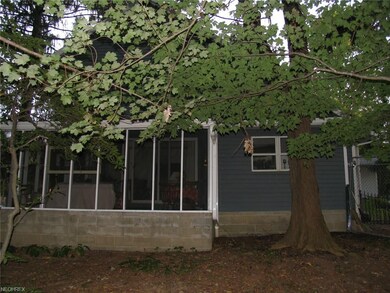 East view of screened in porch.