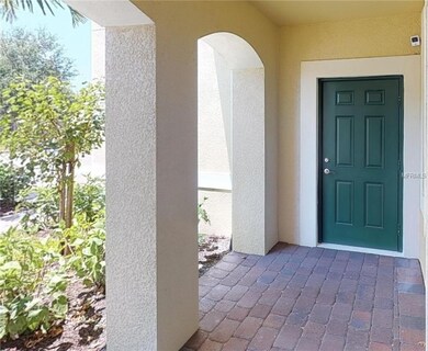 Entrance into 2nd garage from covered front entry 