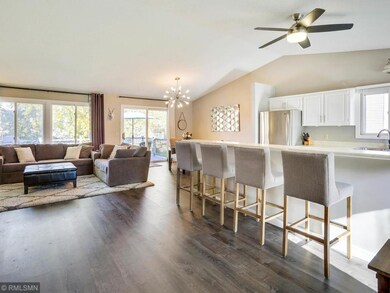 Kitchen & Living Room