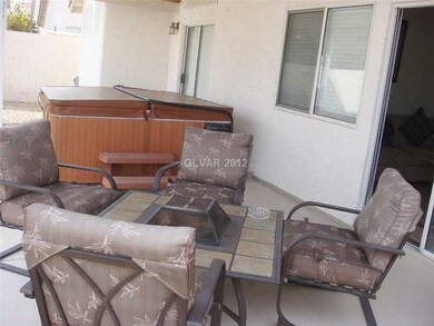 Patio/Deck. Covered Patio w/ Spa