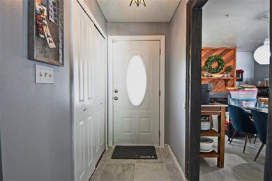 View of entrance, double closet.