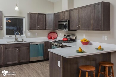 Kitchen W/Gas Range & Built-In Micro