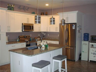 Another kitchen view with Island