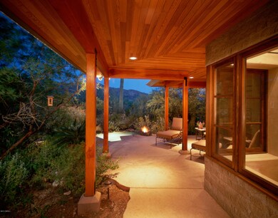 Another patio view towards pool